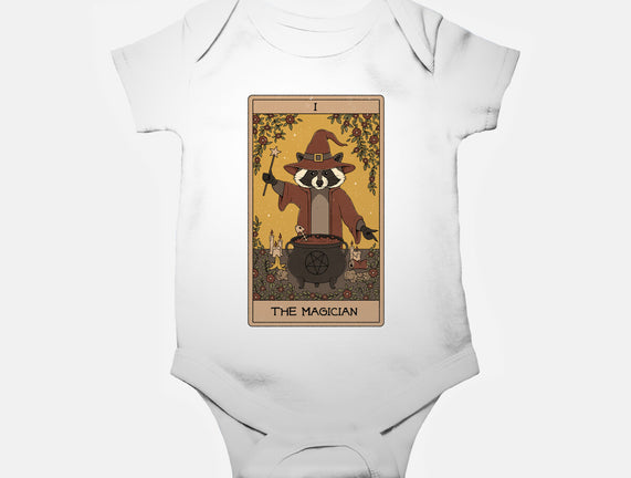 The Magician Raccoons Tarot
