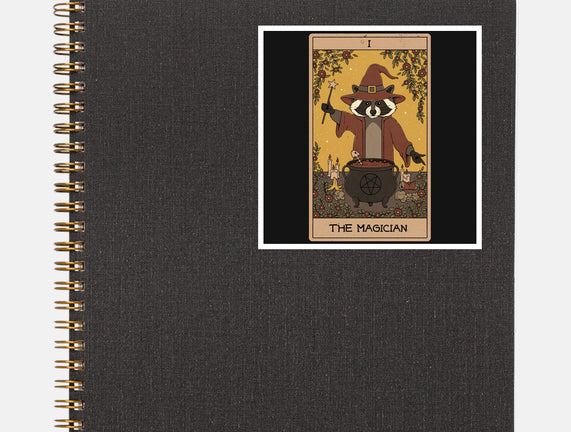 The Magician Raccoons Tarot