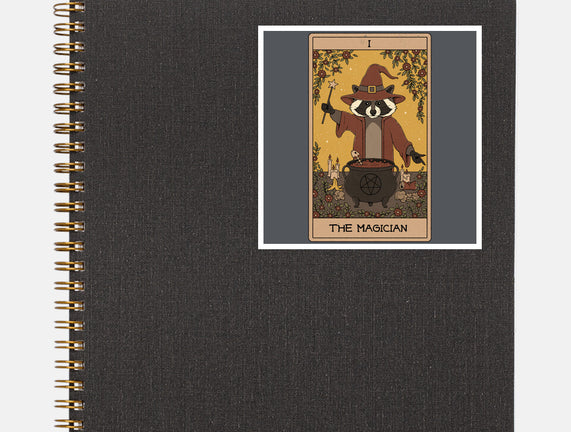 The Magician Raccoons Tarot