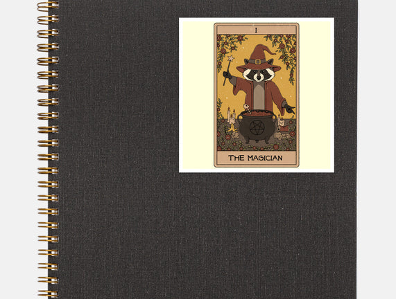 The Magician Raccoons Tarot