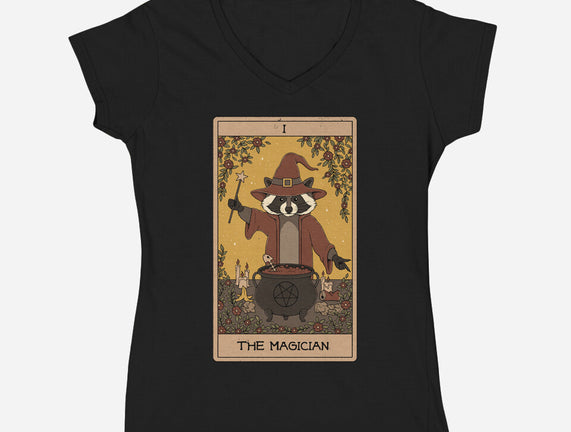 The Magician Raccoons Tarot