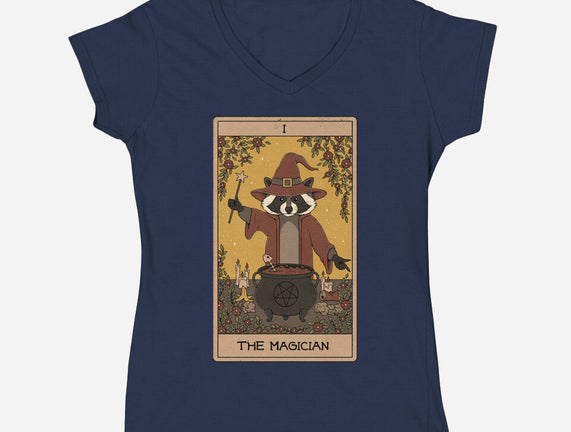 The Magician Raccoons Tarot