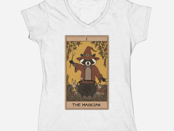 The Magician Raccoons Tarot