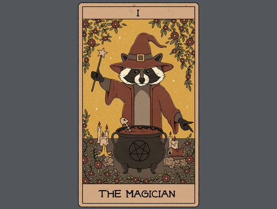 The Magician Raccoons Tarot