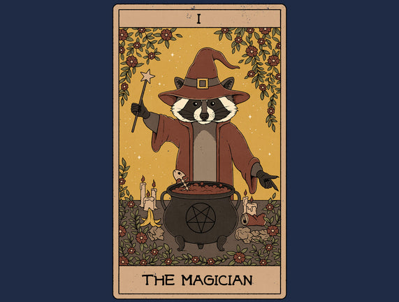 The Magician Raccoons Tarot