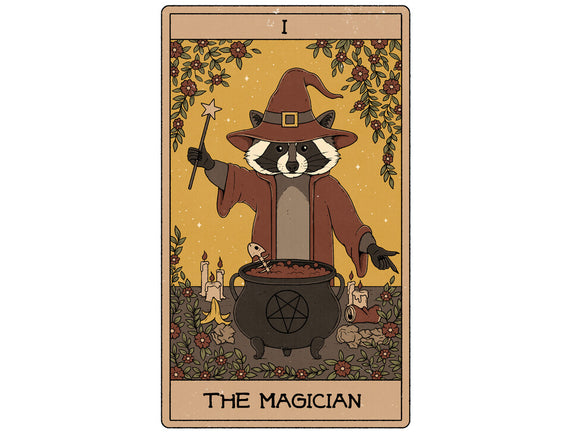 The Magician Raccoons Tarot