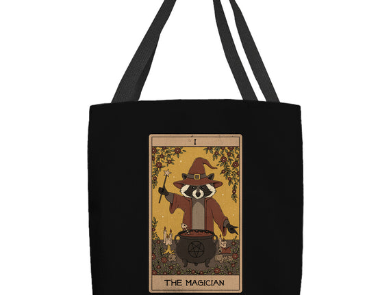 The Magician Raccoons Tarot