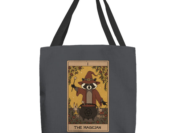 The Magician Raccoons Tarot
