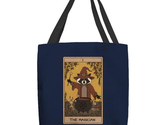 The Magician Raccoons Tarot