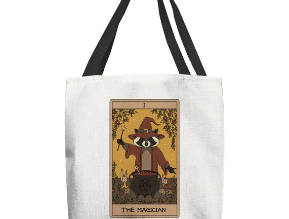 The Magician Raccoons Tarot