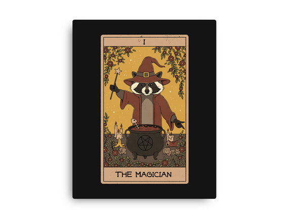 The Magician Raccoons Tarot