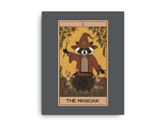 The Magician Raccoons Tarot