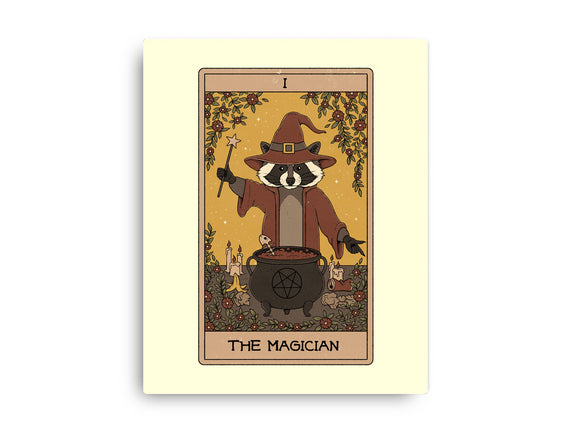 The Magician Raccoons Tarot