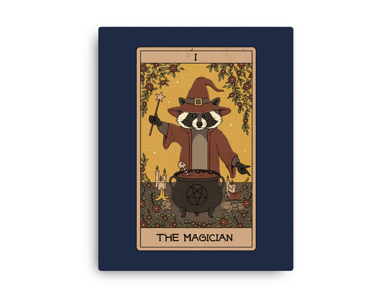 The Magician Raccoons Tarot