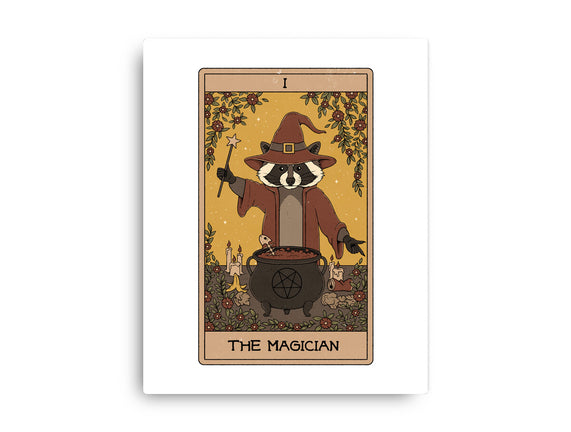 The Magician Raccoons Tarot