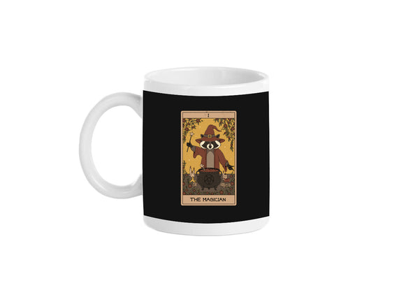 The Magician Raccoons Tarot