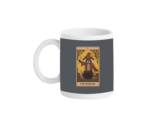 The Magician Raccoons Tarot