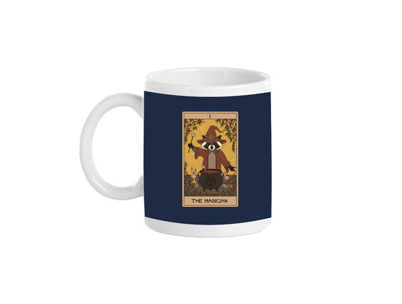 The Magician Raccoons Tarot