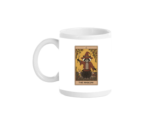 The Magician Raccoons Tarot