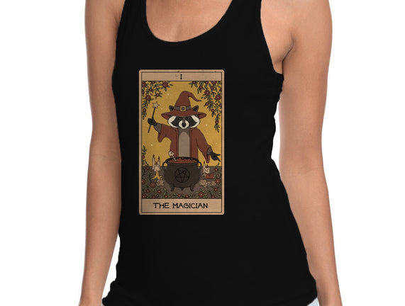 The Magician Raccoons Tarot