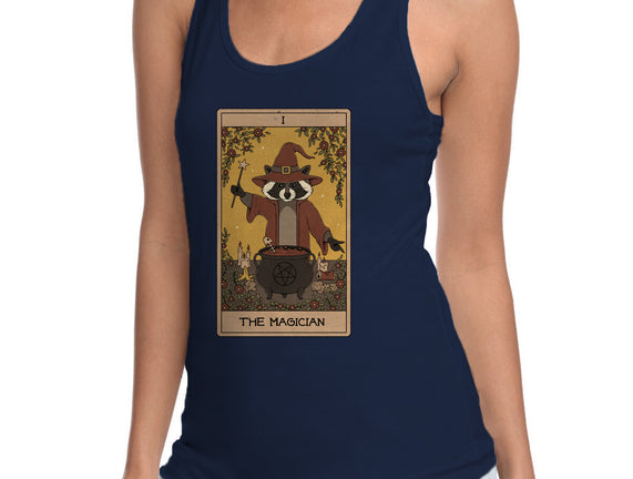 The Magician Raccoons Tarot
