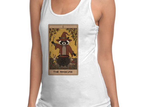 The Magician Raccoons Tarot