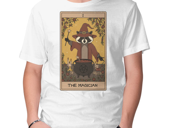 The Magician Raccoons Tarot