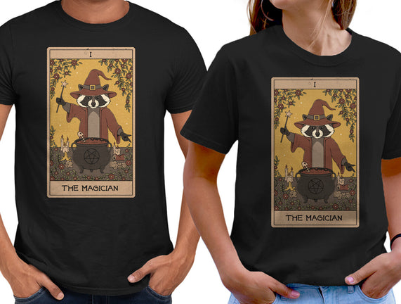 The Magician Raccoons Tarot