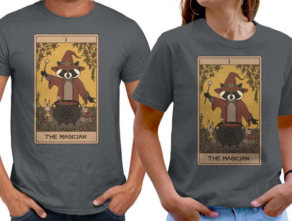 The Magician Raccoons Tarot
