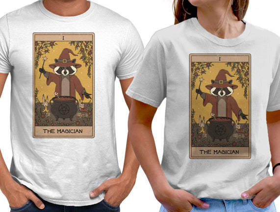The Magician Raccoons Tarot