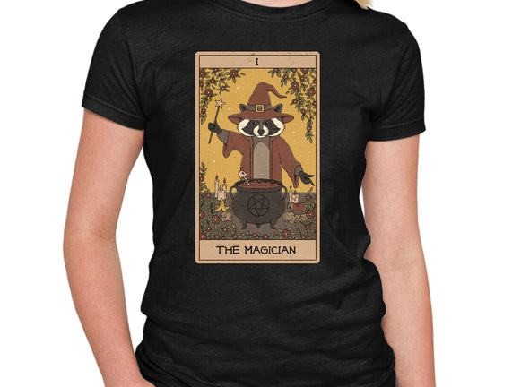 The Magician Raccoons Tarot