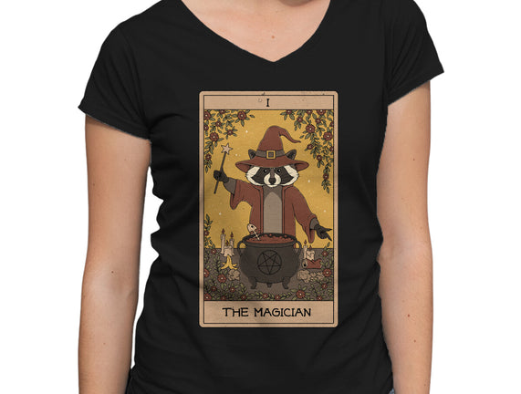 The Magician Raccoons Tarot