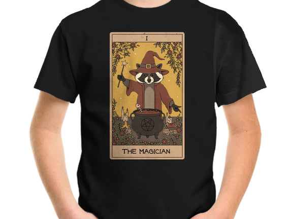 The Magician Raccoons Tarot