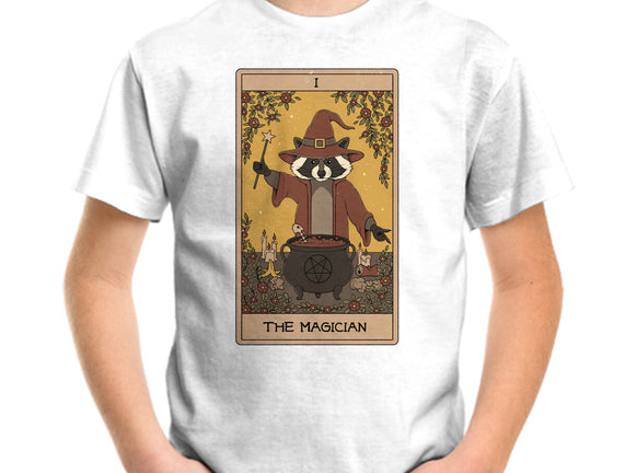 The Magician Raccoons Tarot