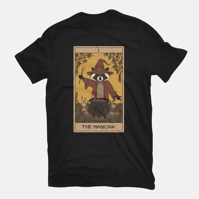 The Magician Raccoons Tarot-Youth-Basic-Tee-Thiago Correa