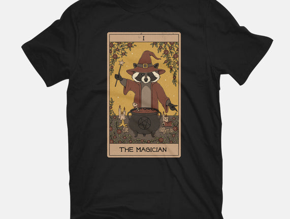 The Magician Raccoons Tarot