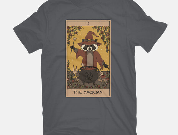 The Magician Raccoons Tarot