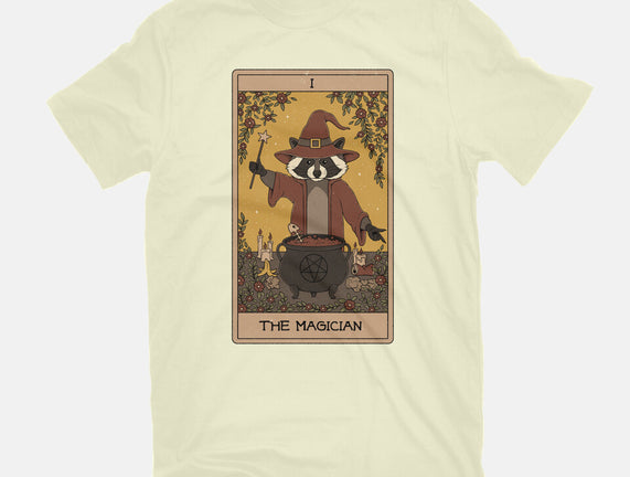 The Magician Raccoons Tarot