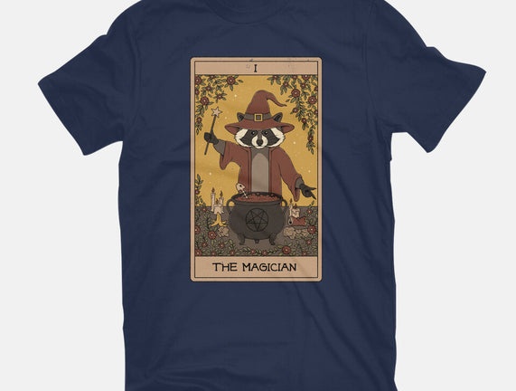 The Magician Raccoons Tarot