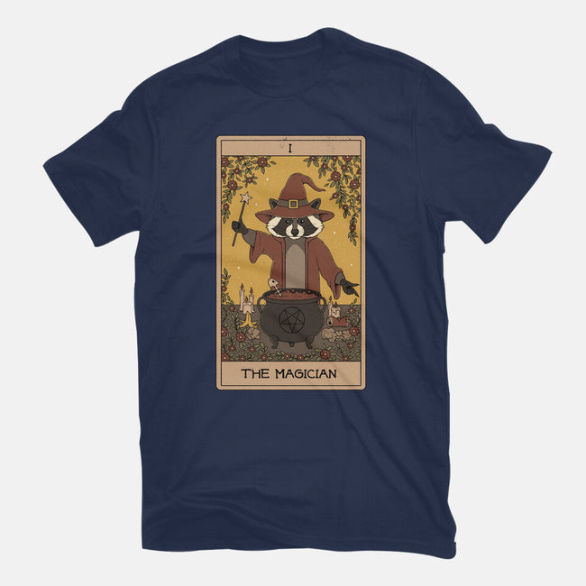The Magician Raccoons Tarot-Youth-Basic-Tee-Thiago Correa