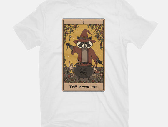 The Magician Raccoons Tarot