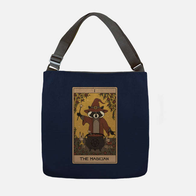 The Magician Raccoons Tarot-None-Adjustable Tote-Bag-Thiago Correa