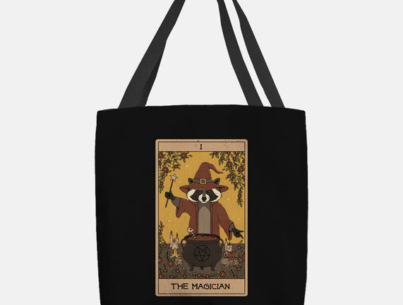 The Magician Raccoons Tarot