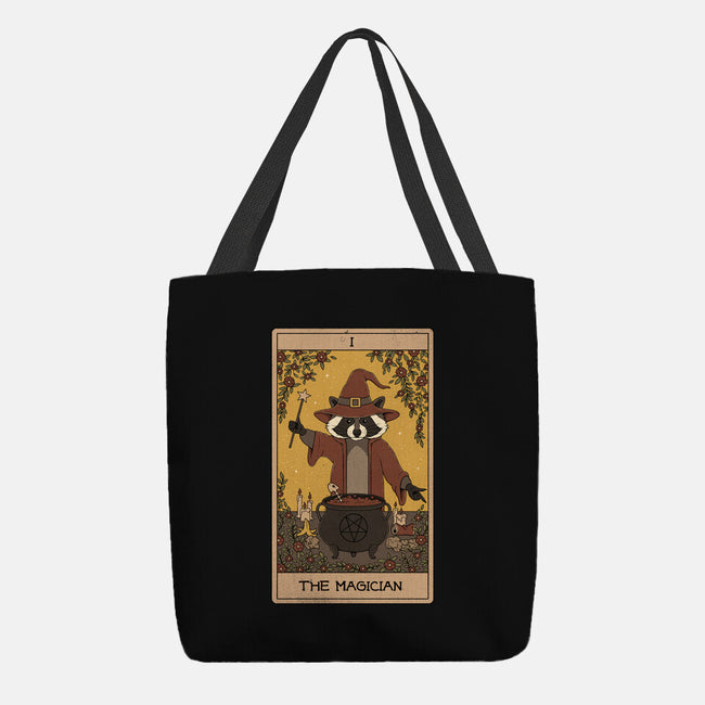 The Magician Raccoons Tarot-None-Basic Tote-Bag-Thiago Correa