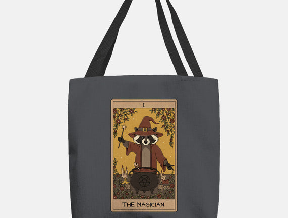 The Magician Raccoons Tarot