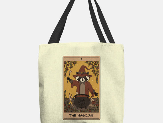The Magician Raccoons Tarot