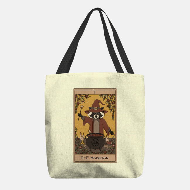 The Magician Raccoons Tarot-None-Basic Tote-Bag-Thiago Correa