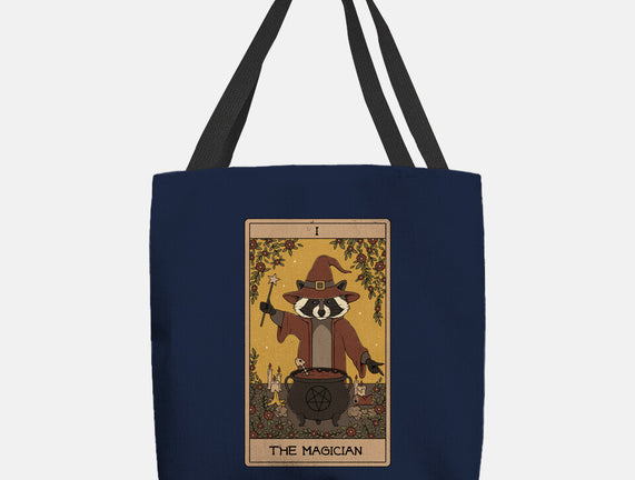 The Magician Raccoons Tarot