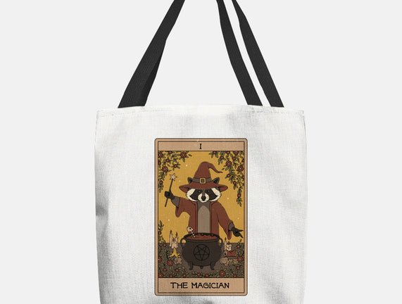 The Magician Raccoons Tarot