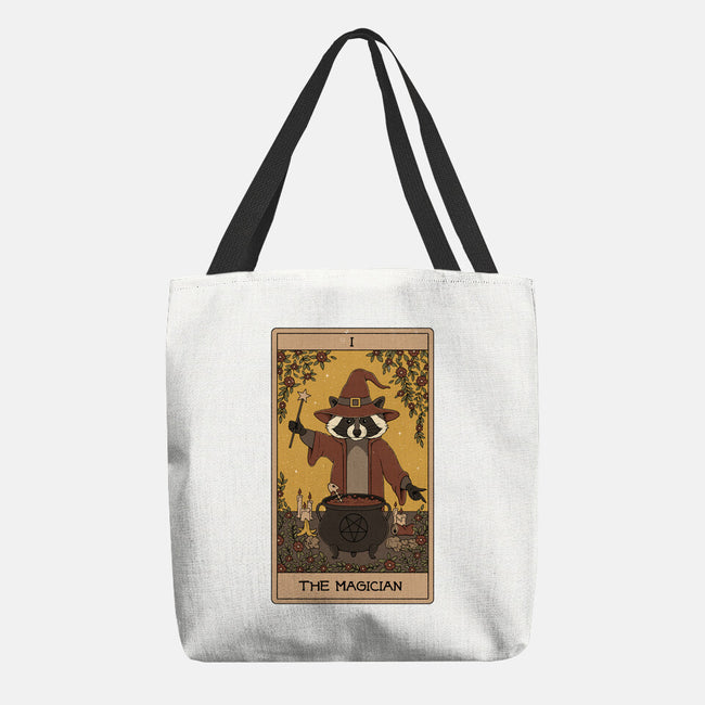 The Magician Raccoons Tarot-None-Basic Tote-Bag-Thiago Correa